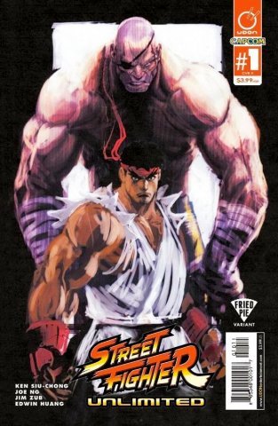 Street Fighter Unlimited 001 (December 2015) (Fried Pie variant)