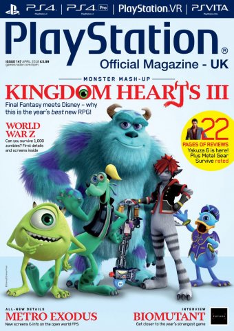 Playstation Official Magazine UK 147 (April 2018)