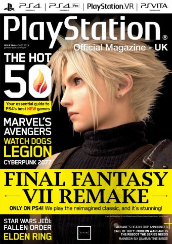 Playstation Official Magazine UK 164 (August 2019)