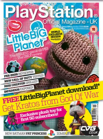 Playstation Official Magazine UK 024 (November 2008)