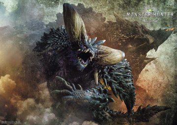 Monster Hunter World poster (Vol.655 supplement) (February 8, 2018)