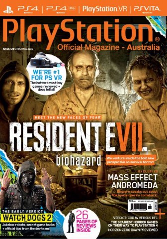 PlayStation Official Magazine Issue 128 (Xmas 2016)