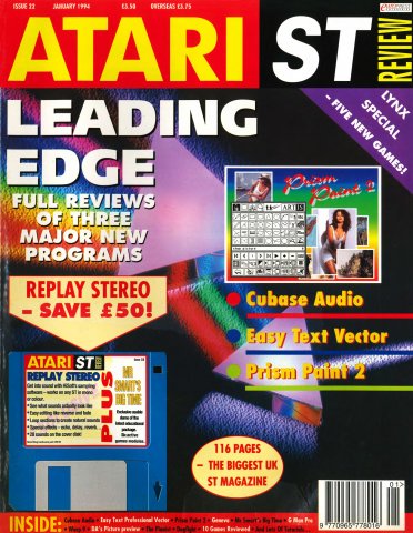 Atari ST Review Issue 22 (January 1994)