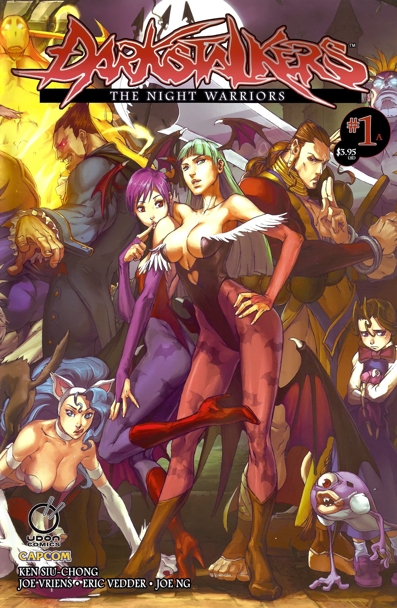 Darkstalkers: The Night Warriors 01 (February 2010) (Cover A)