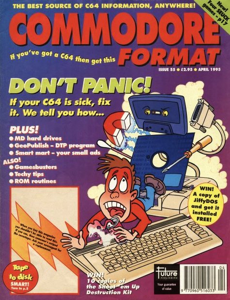 Commodore Format Issue 55 (April 1995)
