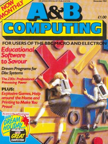 A&B Computing Vol.1 No.10 (November 1984)