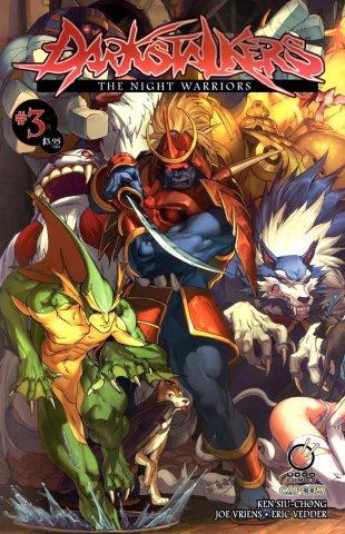 Darkstalkers: The Night Warriors 03 (July 2010) (Cover A)