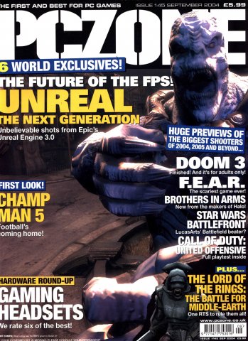 PC Zone Issue 145 (September 2004)