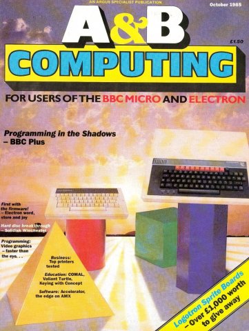 A&B Computing Vol.2 No.10 (October 1985)