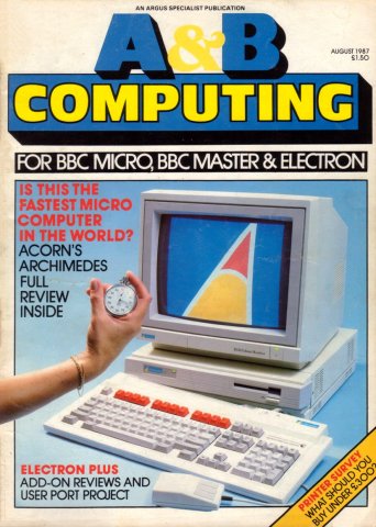 A&B Computing Vol.4 No.08 (August 1987)