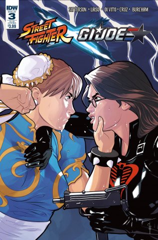 Street Fighter X G.I. JOE 003 (April 2016) (Chris Evenhuis Subscription variant)