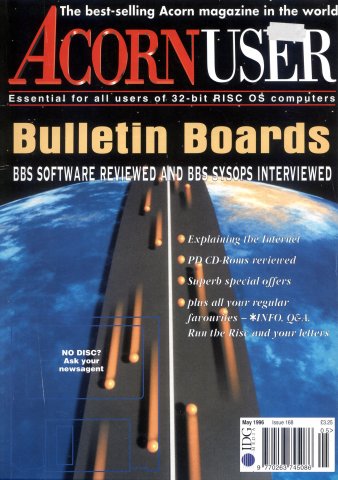 Acorn User 168 (May 1996)