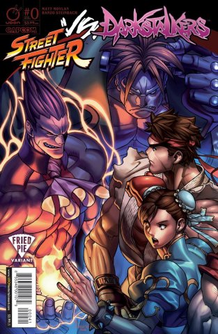 Street Fighter VS Darkstalkers 000 (February 2017) (Fried Pie variant)
