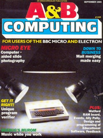 A&B Computing Vol.2 No.09 (September 1985)