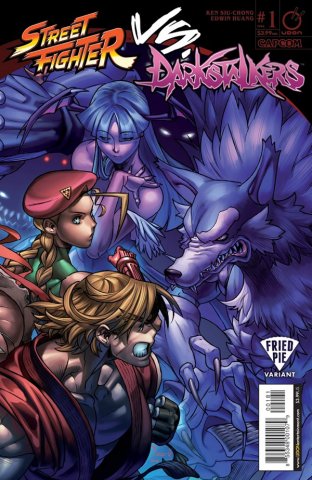 Street Fighter VS Darkstalkers 001 (April 2017) (Fried Pie variant)