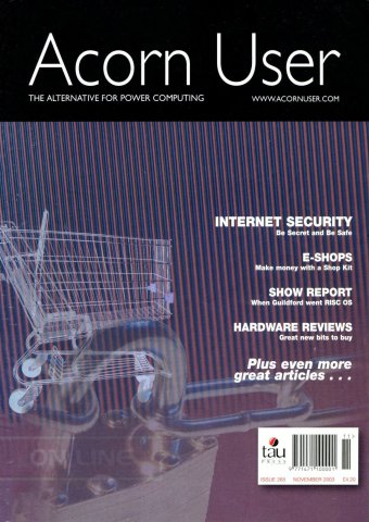 Acorn User 265 (November 2003)