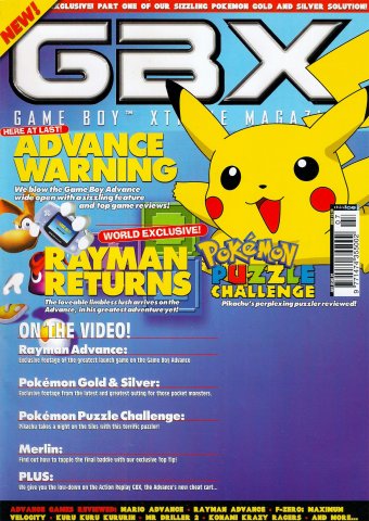 GBX Issue 01 (July 2001)