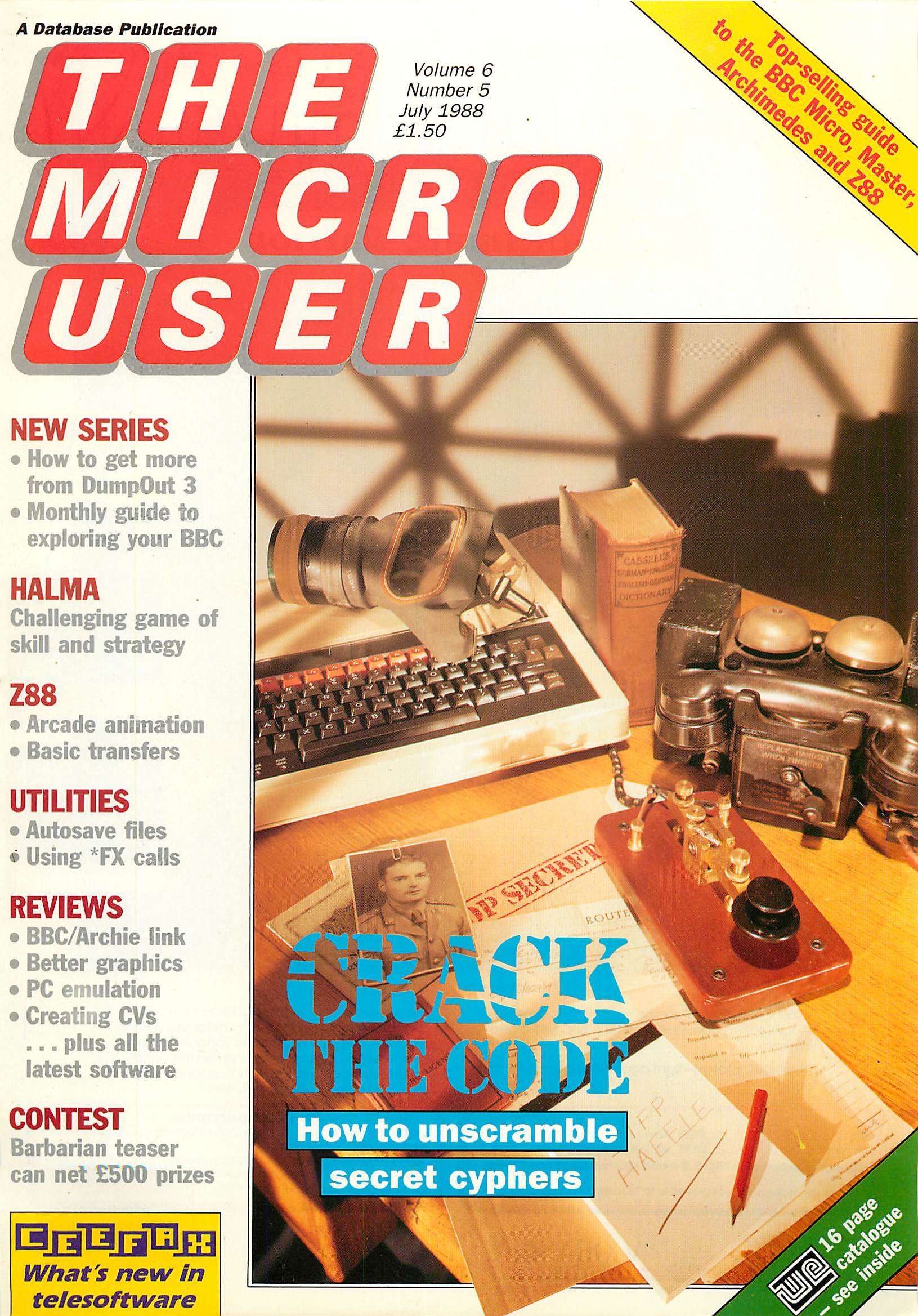 The Micro User Vol.06 No.05 (July 1988)