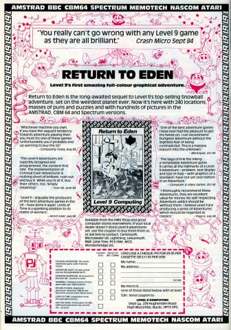 Return To Eden