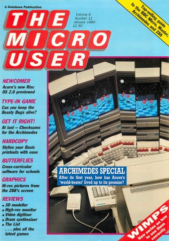 The Micro User Vol.06 No.11 (January 1989)