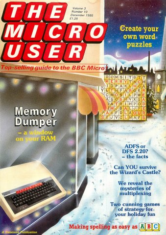 The Micro User Vol.03 No.10 (December 1985)