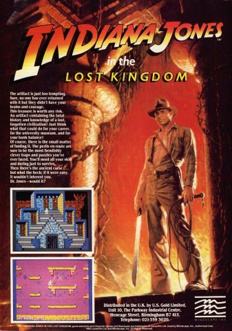Indiana Jones in the Lost Kingdom