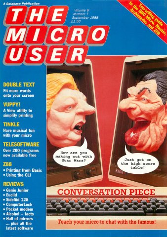 The Micro User Vol.06 No.07 (September 1988)