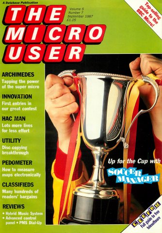 The Micro User Vol.05 No.07 (September 1987)
