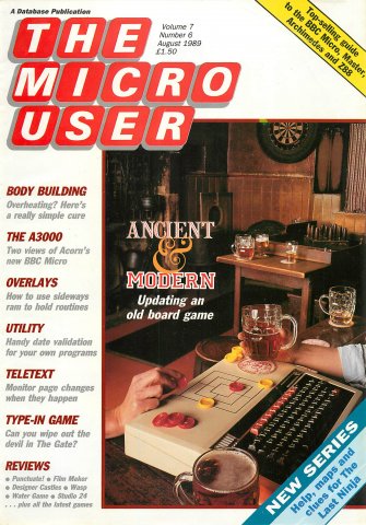 The Micro User Vol.07 No.06 (August 1989)