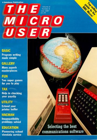 The Micro User Vol.05 No.05 (July 1987)