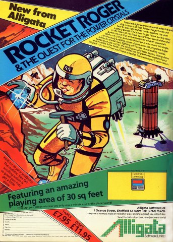 Rocket Roger & the Quest For the Power Crystals