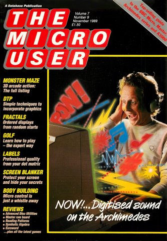 The Micro User Vol.07 No.09 (November 1989)