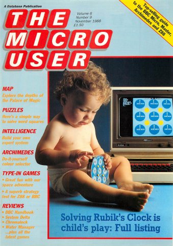 The Micro User Vol.06 No.09 (November 1988)