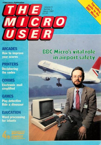 The Micro User Vol.05 No.01 (March 1987)