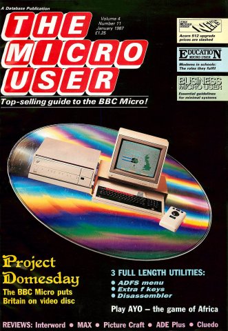 The Micro User Vol.04 No.11 (January 1987)