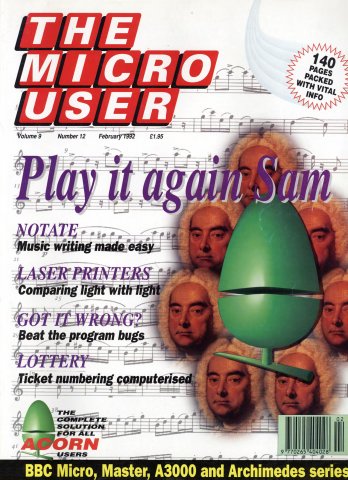 The Micro User Vol.09 No.12 (February 1992)