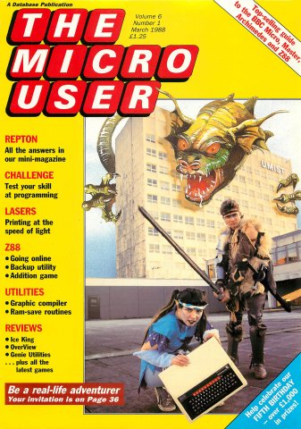 The Micro User Vol.06 No.01 (March 1988)