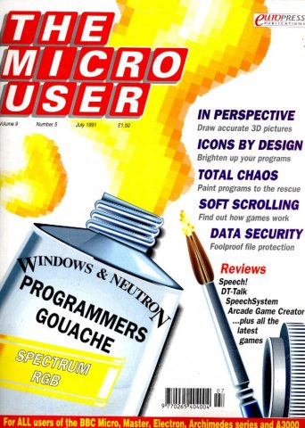 The Micro User Vol.09 No.05 (July 1991)