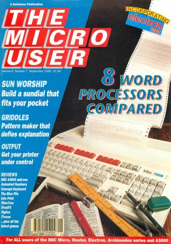 The Micro User Vol.08 No.07 (September 1990)