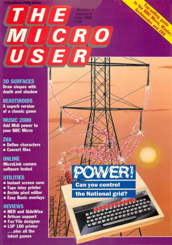 The Micro User Vol.06 No.04 (June 1988)