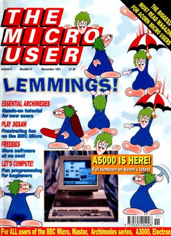 The Micro User Vol.09 No.09 (November 1991)