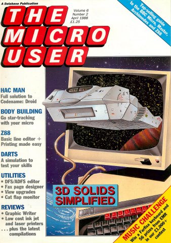 The Micro User Vol.06 No.02 (April 1988)