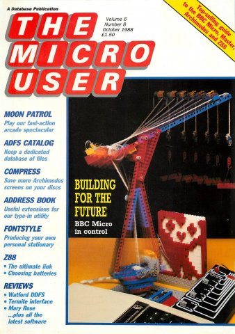 The Micro User Vol.06 No.08 (October 1988)