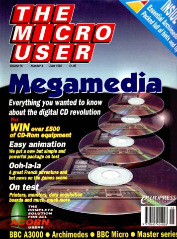 The Micro User Vol.10 No.04 (June 1992)