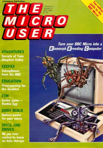 The Micro User Vol.05 No.02 (April 1987)