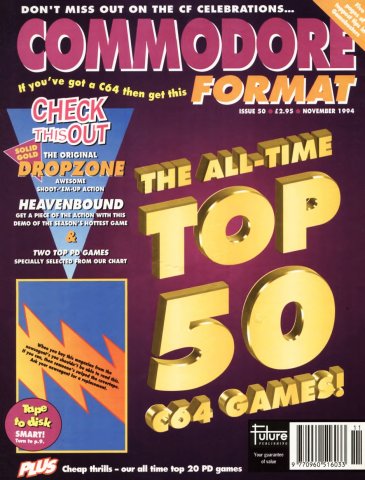 Commodore Format Issue 50 (November 1994)