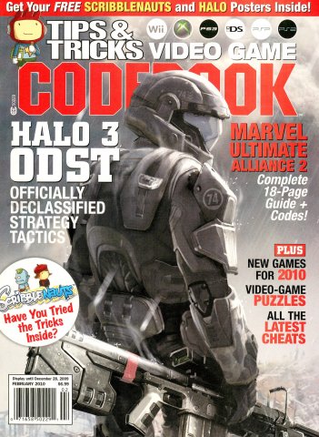 Tips & Tricks Video Game Codebook February 2010