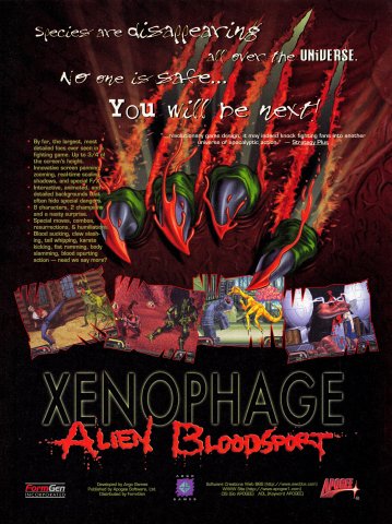 Xenophage: Alien Bloodsport