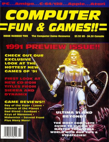 Computer Fun & Games!! Issue 02 (September 1990)