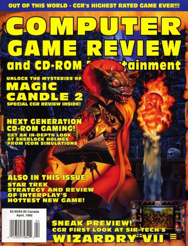 Computer Game Review Issue 09 (April 1992)
